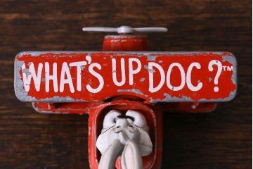 アンティーク雑貨　ビンテージ　ERTL(アーテル)社　バックス・バニー　ブリキのおもちゃ