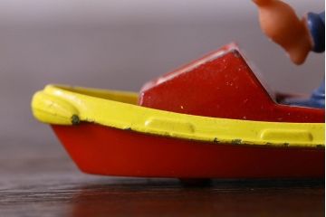 アンティーク雑貨　イギリスビンテージ　Corgi Classics(コーギー・クラシック)　ポパイ　ブリキのおもちゃ(1)