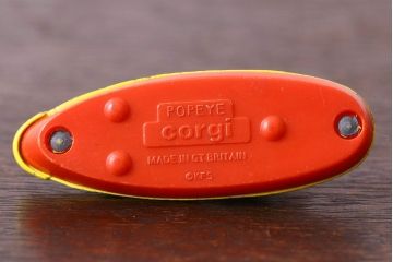 アンティーク雑貨　イギリスビンテージ　Corgi Classics(コーギー・クラシック)　ポパイ　ブリキのおもちゃ(1)