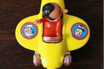 アンティーク雑貨　イギリスビンテージ　Corgi Classics(コーギー・クラシック)　ポパイ　ブリキのおもちゃ(2)
