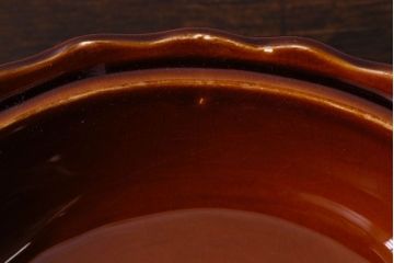 アンティーク雑貨　イギリスビンテージ　ニワトリ型の陶器製小物入れ(小物収納)