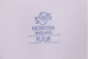 アンティーク雑貨　イギリスビンテージ　Hornsea(ホーンジー)　FLEUR(フルール)　カップ&ソーサー2客セット