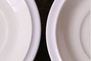 アンティーク雑貨　イギリスビンテージ　Hornsea(ホーンジー)　FLEUR(フルール)　カップ&ソーサー2客セット