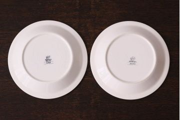 アンティーク雑貨　イギリスビンテージ　Hornsea(ホーンジー)　FLEUR(フルール)　カップ&ソーサー2客セット