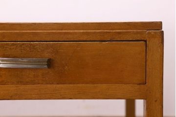 アンティーク雑貨　【M様ご決済用】昭和レトロ　優しい木材の色合いが素敵な文机(座卓、ローテーブル、花台、飾り台)