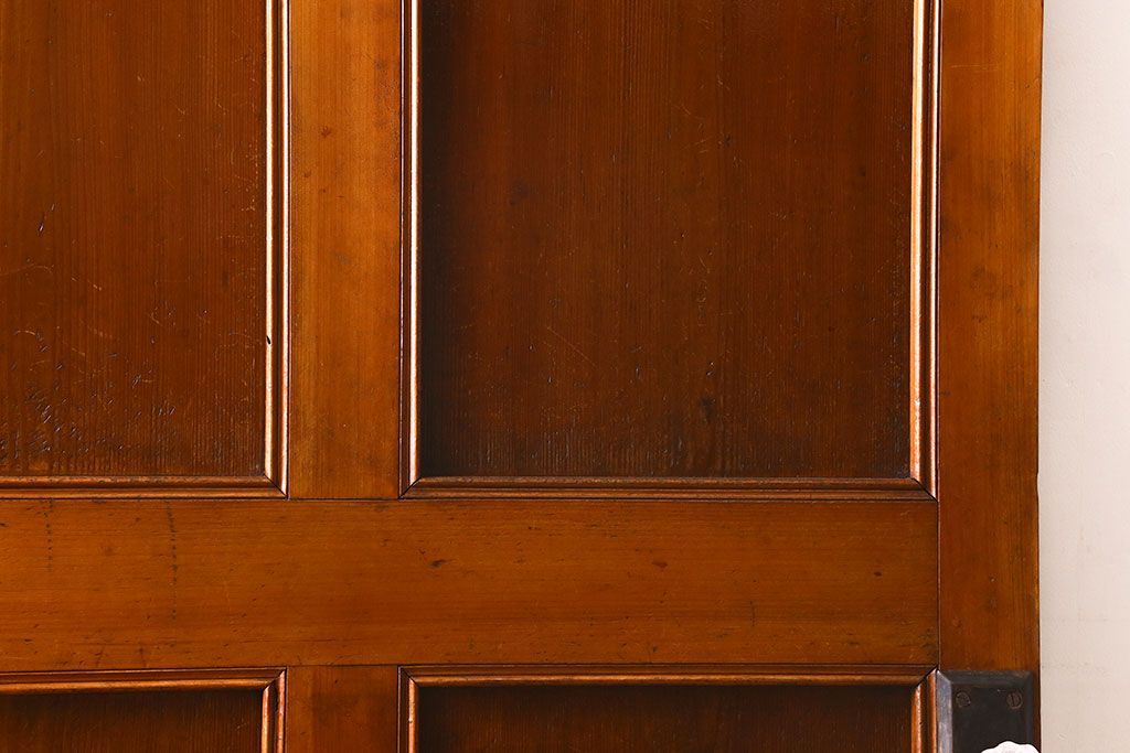 【D様ご成約分】大正〜昭和期　ガラス取っ手が可愛らしいドア(扉)