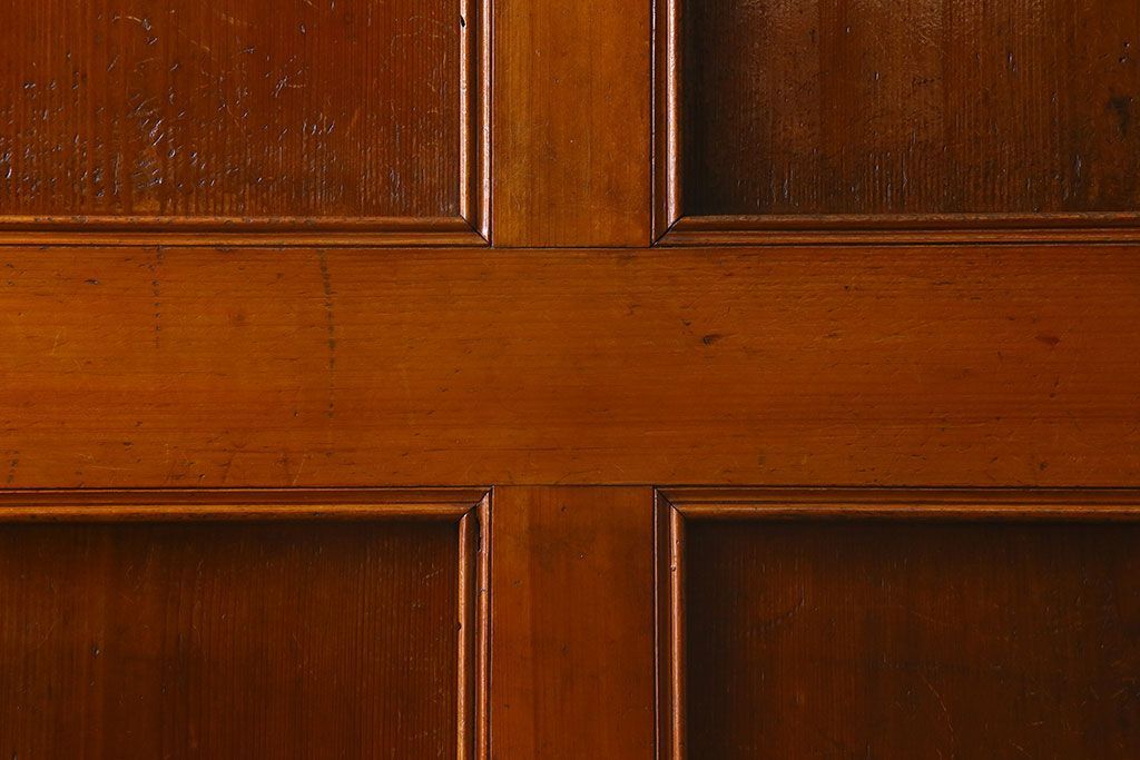 【D様ご成約分】大正〜昭和期　ガラス取っ手が可愛らしいドア(扉)