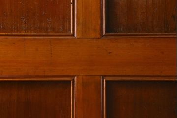 【D様ご成約分】大正〜昭和期　ガラス取っ手が可愛らしいドア(扉)