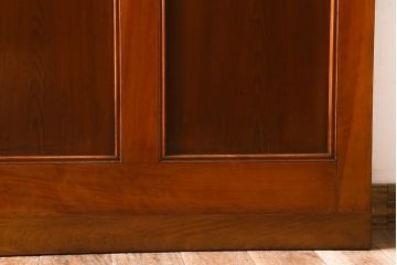 【D様ご成約分】大正〜昭和期　ガラス取っ手が可愛らしいドア(扉)