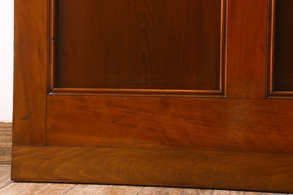 【D様ご成約分】大正〜昭和期　ガラス取っ手が可愛らしいドア(扉)