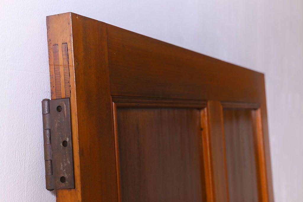 【D様ご成約分】大正〜昭和期　ガラス取っ手が可愛らしいドア(扉)