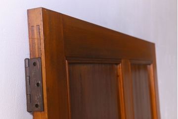 【D様ご成約分】大正〜昭和期　ガラス取っ手が可愛らしいドア(扉)