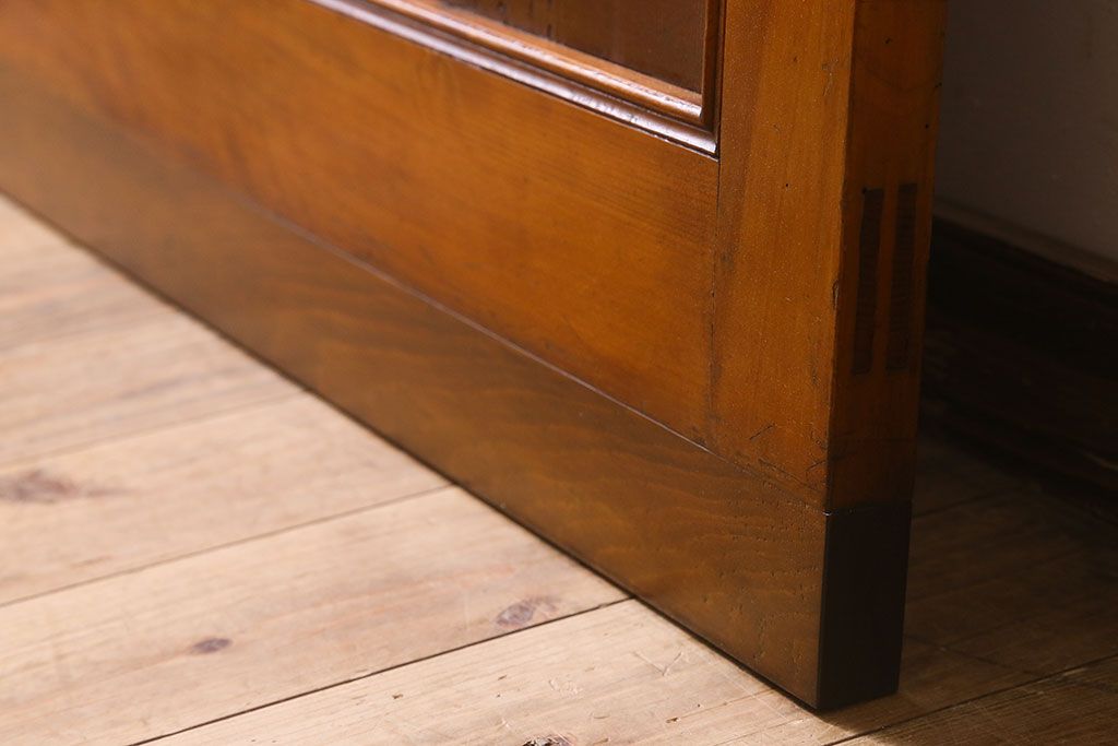 【D様ご成約分】大正〜昭和期　ガラス取っ手が可愛らしいドア(扉)