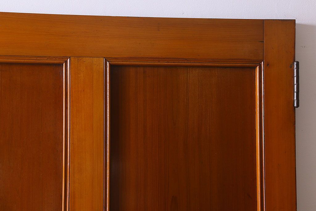 【D様ご成約分】大正〜昭和期　ガラス取っ手が可愛らしいドア(扉)