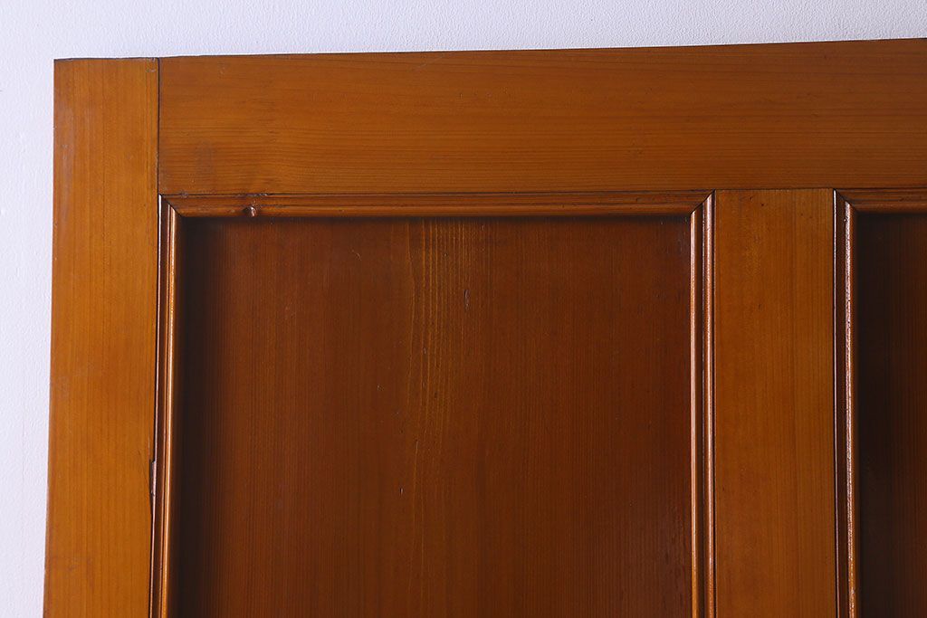 【D様ご成約分】大正〜昭和期　ガラス取っ手が可愛らしいドア(扉)