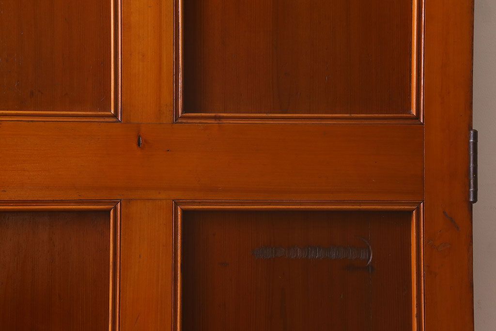 【D様ご成約分】大正〜昭和期　ガラス取っ手が可愛らしいドア(扉)