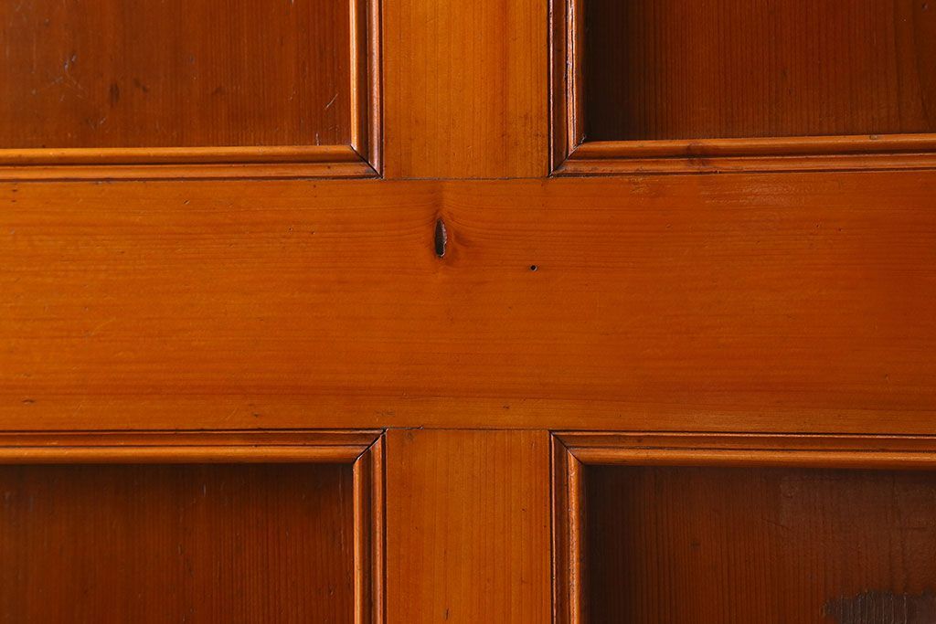 【D様ご成約分】大正〜昭和期　ガラス取っ手が可愛らしいドア(扉)