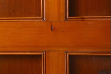 【D様ご成約分】大正〜昭和期　ガラス取っ手が可愛らしいドア(扉)