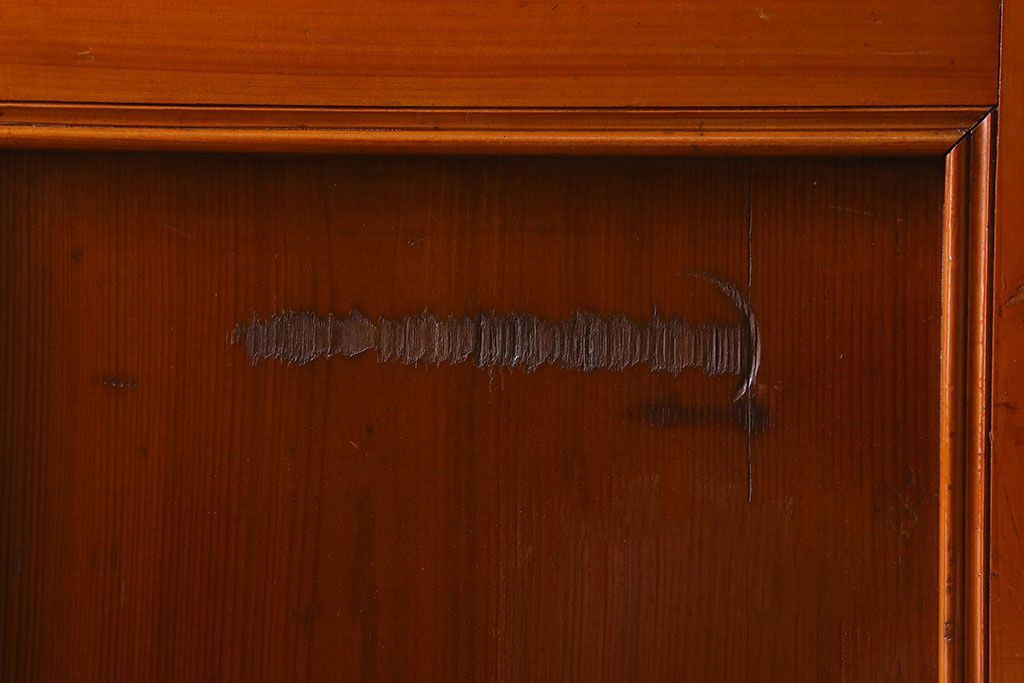 【D様ご成約分】大正〜昭和期　ガラス取っ手が可愛らしいドア(扉)