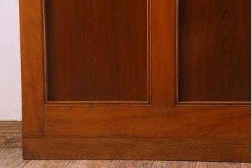 【D様ご成約分】大正〜昭和期　ガラス取っ手が可愛らしいドア(扉)