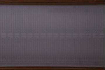 大正〜昭和期　すりガラス入り　細かな組子が印象的な欄間(明かり取り、明り取り、組子)