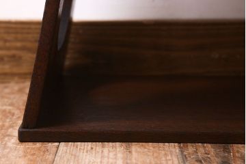 アンティーク雑貨　大正昭和期　ひょうたんのアクセント　懐かしさ漂う踏み台(花台、飾り台)