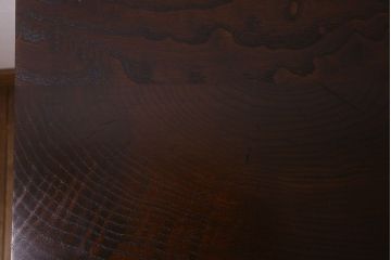 アンティーク家具　和製アンティーク　天板栗材　和モダンの空間を引きたてる　脚付きタンスローチェスト(衣装箪笥、引き出し、テレビ台)