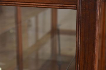 レトロ家具　和製アンティーク　レトロな雰囲気が魅力的な商店のガラスケース(ショーケース、飾り棚、陳列棚)