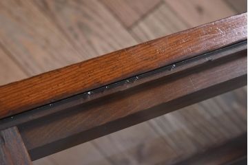 レトロ家具　和製アンティーク　レトロな雰囲気が魅力的な商店のガラスケース(ショーケース、飾り棚、陳列棚)