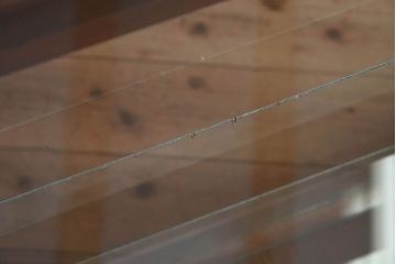 レトロ家具　和製アンティーク　レトロな雰囲気が魅力的な商店のガラスケース(ショーケース、飾り棚、陳列棚)