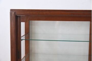 レトロ家具　和製アンティーク　レトロな雰囲気が魅力的な商店のガラスケース(ショーケース、飾り棚、陳列棚)