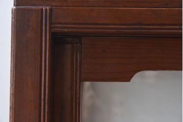 レトロ家具　和製アンティーク　レトロな雰囲気が魅力的な商店のガラスケース(ショーケース、飾り棚、陳列棚)