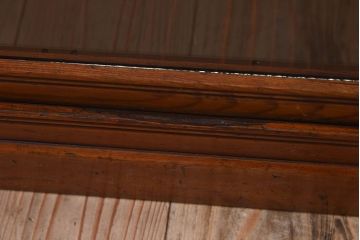 レトロ家具　和製アンティーク　レトロな雰囲気が魅力的な商店のガラスケース(ショーケース、飾り棚、陳列棚)