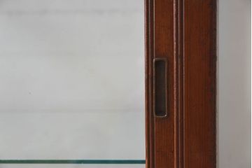 レトロ家具　和製アンティーク　レトロな雰囲気が魅力的な商店のガラスケース(ショーケース、飾り棚、陳列棚)