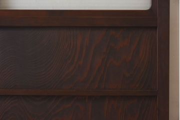和製アンティーク　杉材一枚板!杢目の美しいドア(扉、ガラス戸)(1)