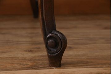 ヴィンテージ家具　フランスビンテージ　オーク材　上品なエクステンションテーブル(ダイニングテーブル、リビングテーブル)