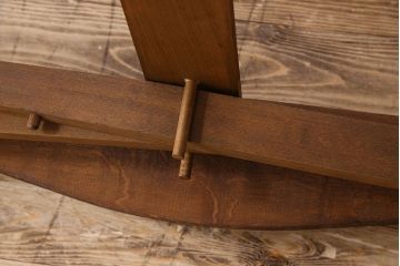 ヴィンテージ家具　フランスビンテージ　オーク材　上品なエクステンションテーブル(ダイニングテーブル、リビングテーブル)