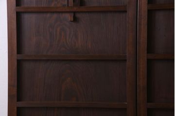 和製アンティーク　高級杉材一枚板の上質な板戸2枚セット