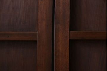 和製アンティーク　高級杉材一枚板の上質な板戸2枚セット