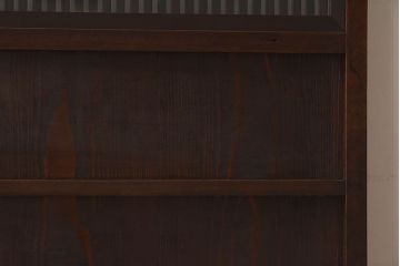 和製アンティーク　細かな格子が美しい　ガラス入り格子戸(引き戸、ガラス戸)(2)