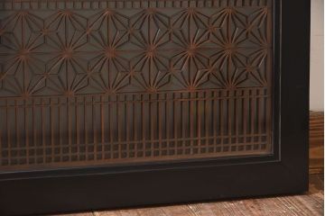 和の趣　細かな組子が上品な書院欄間(明り取り、明かり取り)