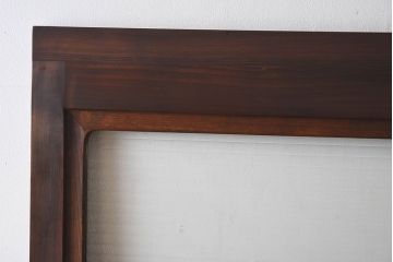 和製アンティーク　杉材一枚板!杢目が美しい上手物のドア(扉、ガラス戸)(2)