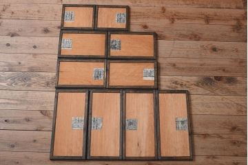 アンティーク家具　和製アンティーク　欅材製!和の空間を引きたてる大型の飾り棚(陳列棚)