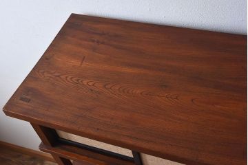 アンティーク家具　和製アンティーク　欅材製!和の空間を引きたてる大型の飾り棚(陳列棚)