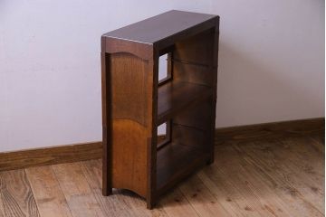 アンティーク家具　和製アンティーク　日本楽器製(山葉、ヤマハ)　スタッキング式本棚(収納棚、ブックケース、飾り棚)