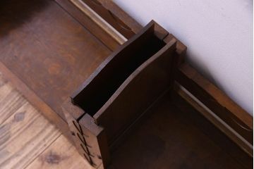 アンティーク家具　和製アンティーク　日本楽器製(山葉、ヤマハ)　スタッキング式本棚(収納棚、ブックケース、飾り棚)