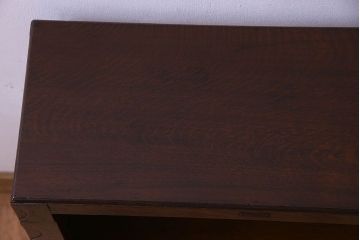 アンティーク家具　和製アンティーク　日本楽器製(山葉、ヤマハ)　スタッキング式本棚(収納棚、ブックケース、飾り棚)