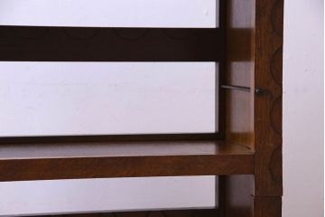 アンティーク家具　和製アンティーク　日本楽器製(山葉、ヤマハ)　スタッキング式本棚(収納棚、ブックケース、飾り棚)