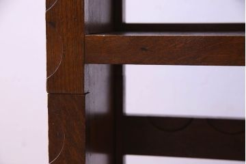 アンティーク家具　和製アンティーク　日本楽器製(山葉、ヤマハ)　スタッキング式本棚(収納棚、ブックケース、飾り棚)