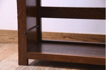 アンティーク家具　和製アンティーク　日本楽器製(山葉、ヤマハ)　スタッキング式本棚(収納棚、ブックケース、飾り棚)